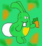  booger bucktooth bunny carrot heart rabbit spin_jam 