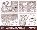  4koma abyssal_admiral_(kantai_collection) admiral_(kantai_collection) ahoge akizuki_(kantai_collection) braid chou-10cm-hou-chan comic defense_of_the_ancients dota_2 edwin_(cyberdark_impacts) english hair_flaps hair_ornament hairband headband highres japanese_clothes kantai_collection left-to-right_manga lina_inverse_(dota_2) long_hair monochrome multiple_girls ponytail remodel_(kantai_collection) romaji ryuuhou_(kantai_collection) shigure_(kantai_collection) slark_(dota) taigei_(kantai_collection) tidehunter torn_clothes 