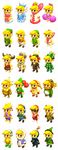  alternate_costume armor blonde_hair boy cheerleader coat cosplay costume crossdressing crown dress hammer_bro hammer_bro_(cosplay) headband helmet ice_climber japanese_armor kabuto link multiple_persona nintendo popo_(ice_climber)_(cosplay) princess_zelda princess_zelda_(cosplay) simple_background super_mario_bros. the_legend_of_zelda the_legend_of_zelda:_tri_force_heroes tingle tingle_(cosplay) 