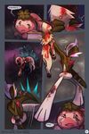  absol blood book castform comic crying english_text gallade haychel male nintendo pok&eacute;mon slydragoon16 tales_of_elysium tears text video_games 