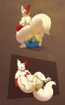  anal anal_insertion anal_penetration anal_vore anus balls big_butt butt fart huge_butt insertion looking_back lucario male male/male nintendo overweight paws penetration penis pok&eacute;mon raised_tail rikuaoshi tongue tongue_out video_games vore wide_hips zangoose 