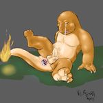  3_toes anal anal_masturbation anus balls charmander chubby claws cum cum_on_face cum_on_stomach erection eyes_closed fangs fire grass lying male masturbation messy nintendo nude on_back open_mouth penis pok&eacute;ball pok&eacute;mon reptile scalie solo teeth toe_claws toes tongue uncut velrizoth video_games 