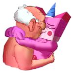  8 anthro big_breasts blush breasts cat digital_media_(artwork) equine feline female fur hi_res horn hybrid insane kissing lego male male/female mammal nights nipples nude stann_co the_lego_movie tongue unicorn unikitty whitey 