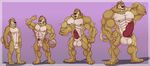  animal_genitalia arody balls big_balls big_muscles big_penis canine canine_penis dukey growth huge_muscles johnny_test_(series) mammal muscle_growth muscular nipples penis sheath transformation 