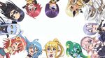  centorea_shianus monster_girl monster_musume_no_iru_nichijou multiple_girls papi papi_(monser_musume) rachnera_arachnera simple_background suu suu_(monster_musume) wallpaper 