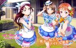 3girls dress female love_live!_school_idol_project love_live!_sunshine!! multiple_girls murota_yuuhei sakurauchi_riko takami_chika watanabe_you 