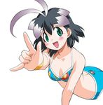  arcade_gamer_fubuki bikini blush formal sakuragasaki_fubuki solo swimsuit yoshizaki_mine 