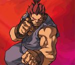  animated animated_gif gouki lowres male_focus non-web_source solo street_fighter 