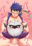  2boys anal fire_emblem heart ike kirby_(series) male_focus meta_knight multiple_boys nintendo penis size_difference yaoi 