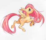  butt equine feral fluttershy_(mlp) friendship_is_magic green_eyes hair hooves horse long_hair mammal my_little_pony pegasus pink_hair pony suto wings 