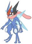  ambiguous_gender amphibian ash_greninja frog greninja long_tongue nintendo pok&eacute;mon red_eyes solo tongue unknown_artist video_games 