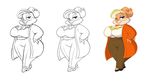  2015 anthro big_breasts breasts female joelasko lagomorph mammal mature_female mother parent patricia_bunny rabbit solo wide_hips 