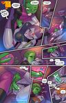  beast_boy breasts clothed clothing duo female fred_perry human male mammal raven_(teen_titans) teenager titans young 