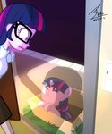  2015 bluse box door equestria_girls equine eyewear female friendship_is_magic glasses hair horn human inside mammal my_little_pony purple_eyes purple_hair twilight_sparkle_(eg) twilight_sparkle_(mlp) unicorn young 