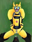 bumblebee cum machine male penis pussy robot transformers transformers_animated 