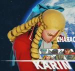  animated animated_gif blonde_hair drill_hair kanzuki_karin street_fighter street_fighter_v 