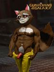  anthro anthrofied balls cheesecaked edit guardians_of_the_galaxy male mammal nude penis photo_manipulation photomorph raccoon rocket_raccoon solo undressing 