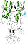  anthro breasts butt chest_tuft embarrassed female fur invalid_background izacmafia mammal ori ori_and_the_blind_forest pussy sein simple spirit surprise tentacles tuft 