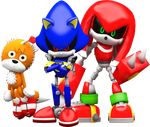  machine metal_knuckles metal_sonic nibroc_rock robot sonic_(series) tails_doll 