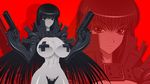  1girl akiranime black_hair breasts character_request copyright_request female large_breasts solo 