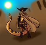  alorix ambiguous_gender antrho bounty_hunter clothing cobra devil_may poncho reptile scalie snake solo thick_tail viper 