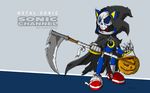  machine melee_weapon metal_sonic official_art robot scythe sonic_(series) sonic_channel wallpaper weapon 