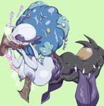  cum cum_on_body florges ganguro_(zerodigiporu) mawile pokemon tagme 