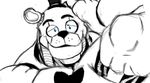  animatronic bear big_muscles bow_tie five_nights_at_freddy&#039;s freddy_(fnaf) jjparty545 machine mammal muscular robot smile video_games 