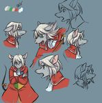  angry anthro burmecian c_rowles_(artist) clothed clothing coat expressions female final_fantasy final_fantasy_ix final_fantasy_xiv freya_crescent hair looking_at_viewer looking_down mammal open_mouth rat ribbons rodent simple_background solo video_games white_hair 