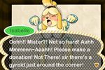  animal_crossing anthro blush boywiththebrokenhalo breasts canine exposed female fur humanoid isabelle_(animal_crossing) mammal moan nintendo speak_bubble text through_wall video_games 