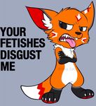  canine chest_fur english_text fangs fur mammal orange_fur reaction_image solo text toka_cat 