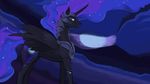  2015 arareroll edit equine female feral friendship_is_magic horn mammal my_little_pony nightmare_moon_(mlp) nude solo winged_unicorn wings 