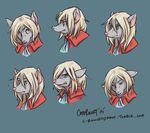  angry anthro burmecian c_rowles_(artist) clothed clothing expressions female final_fantasy final_fantasy_ix freya_crescent hair looking_at_viewer looking_down mammal open_mouth rat rodent sad scared simple_background solo video_games white_hair worried 