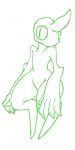  2015 alpha_channel anthro blue_eyes chameleon claws featureless_crotch green_scales lizard mistergre mr.pad_(character) nude reptile scales scalie simple_background slit_pupils solo thick_thighs transparent_background wide_hips 