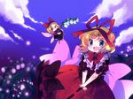  amo blonde_hair bubble_skirt hair_ribbon medicine_melancholy ribbon short_hair skirt solo su-san touhou 