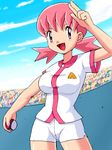  akane_(pokemon) gym_leader lowres nintendo pink_hair pokemon soara whitney 