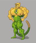  akhara anthro biceps big_muscles big_pecs brazil brazilian_flag feet feline fur ginga green_eyes green_fur grey_background grin hyper hyper_muscles jaguar looking_at_viewer male mammal mascot multicolored_fur muscular muscular_male nipples olympics simple_background solo spots spotted_fur two_tone_fur yellow_fur 