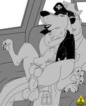  anal anal_penetration anthro balls canine dangerdoberman dog dukey duo eyewear human interspecies johnny_test_(series) knot male male/male mammal mr_black open_mouth penetration penis sex sunglasses tongue tongue_out vein veiny_penis 