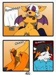  anthro bat big_breasts breasts canine cleavage clothed clothing comic english_text erect_nipples erection fan_character female male mammal nipples penetration penis pussy rouge_the_bat sex sinshadowed_(artist) sonic_(series) text vaginal vaginal_penetration 