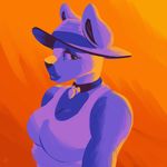  anthro big_breasts breasts choker cleavage clothed clothing female goattrain hat lagomorph lips mammal rabbit rabbit_shopkeeper_(undertale) solo undertale 