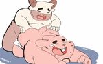  anal anal_penetration caprine duo goat lagomorph male male/male mammal miracle_star moobs obese overweight penetration rabbit richard_watterson sex shamelesss smile the_amazing_world_of_gumball 