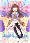  amanogawa_kirara brown_hair character_name go!_princess_precure highres konjou_donuts-kun kuune_rin long_hair low-tied_long_hair md5_mismatch precure solo twintails 