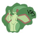  2015 alpha_channel anthro flat_chested flygon mistergre nintendo pok&eacute;mon pok&eacute;morph solo tagme thick_thighs video_games wide_hips 