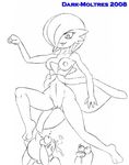  &lt;3 2008 breasts dark-moltres diglett female gardevoir monochrome nintendo pok&eacute;mon video_games 