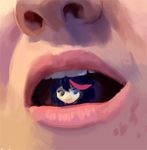  acne anime chibi comic human junga lips mammal manga micro painting realistic ryuko teeth tongue vore 