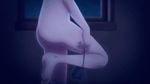  1girl animated animated_gif ass barefoot bikini_warriors feet mage_(bikini_warriors) nude panties solo standing standing_on_one_leg underwear undressing 