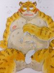  cum donuts72 feline male mammal masturbation nude orgasm penis solo tiger 