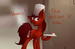  chef cooking dumb hat mars_miner marsminer my_little_pony 