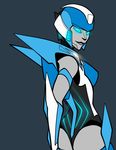 blue_eyes chromia female looking_at_viewer looking_back machine robot solo transformers 