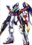  artist_request gundam gundam_wing mecha rifle robot wing_gundam_zero 